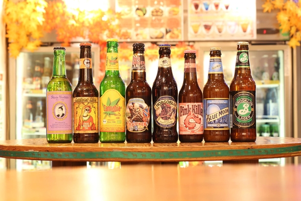 ★世界の瓶ビール付きプラン★約20種類の輸入ビールの中からお好きなビールをプレゼント！